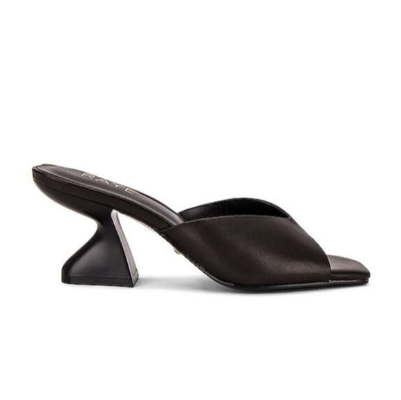 Chiffon Heel RAYE in black - Picture 4 of 6